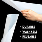 Frienda 24 Sheets Blank Stencil Plastic Making Sheet Milky Translucent Pet Template Stencil Material for DIY Crafts Gift(7.5 Mil, 12 x 24 Inch)