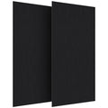 2Pack Anodized Aluminum Sheet 6 x 12 x 1/32(0.0315") Inch Black Anodized Aluminum Metal Plates Engraving Blanks for Laser Engraving, DIY, 0.8MM Thin Decorative Aluminum Metal Sheets for Crafting