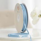 HUIHUANG Solid Color Satin Ribbon 1/8 inch x 100 Yards Roll Ribbon Double Faced for Crafts Gift Wrapping DIY Bows Invitation Card (Dusty Blue)