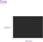 DMiotech 10Pcs Correction Gel Light Filter Overlay Transparent Plastic PVC Sheets Maroon for Photo，Film,Video