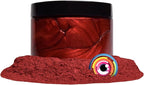 Eye Candy Pigments Premium True Red Mica Powder - Akai Tsuki Red (50gr) - for Epoxy, Resin, Soap, Paint, Woodworking, Acrylic Pouring, Bath Bombs, Fishing Lures - DIY Arts and Crafts Additive