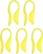 PATIKIL 600pcs Quilling Strips Paper 1/8"(3mm) 39cm Origami Paper Quilling Strip for Art DIY Hand Craft Christmas, Yellow