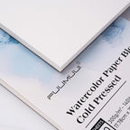 Watercolor Paper Block 7x10 Inch, Fuumuui 100% Cotton Paper Pad, 20 Sheets, Cold Pressed, Acid-Free, 140 lb/300gsm for Painting, Drawing, Art Journaling, Professional Artist Quality