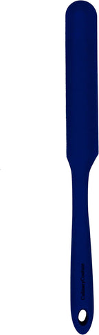 Culinary Couture 4-Piece Blue Baking Spatula Set - Rubber Spatulas Silicone Heat Resistant, BPA-Free - Spatula Set for Nonstick Cookware - Silicone Baking Utensils