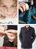 Mandala Crafts Bonded Nylon Thread Sky Blue Heavy Duty Sewing Threads - 1500 YDs Size 69 210D T70 Tex 70 Thread for Leather Jeans Weaving Outdoor Marine Upholstery Threads