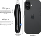 AFMAT EE04 Electric Eraser for Artists, Rechargeable Electric Eraser Kit, 140 Refills for Drafting, Electric Pencil Eraser - Battery Operated for Drawing Pencils, Crafts, Arts