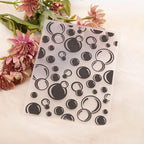6Pcs Flower Leaf Embossing Folders DIY Craft Paper Card Embossing Template Stencil Paper Card Decorating Mold Plastic Embossing Machine Template for Card Making Scrapbooking Photo Album Decoration