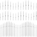 FEBSNOW 84 Pcs Blending Stumps and Tortillions, Paper Art Blenders, Art Pencils, Drawing Pencils for Student Artist Charcoal Sketch Drawing Tools, Sketch Supplies