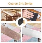 30Pcs 9 x 3.6 Inchs 120 Grit Wet and Dry Handmade Universal Sanding Sheets, Suitable for Woodworking Furniture/Automobiles/Metal/Lacquer Polishing Sandpaper