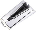 HARFINGTON Bias Tape Maker Kit 50mm Single and Double Fold Fabric Bias Binding Maker Sew Tool for Fabric Quilting Sewing Crafting DIY, Black