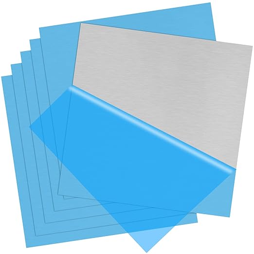 Welding Kit - 6Pack 6061 T651 Aluminum Sheet Metal 4" X 4" X 0.125Inch Flat Plain 3MM Aluminum Plate Weld Practice kit for MIG, TIG, Stick, Arc, Gas and Brazing, Welding Practice Kit for Beginners
