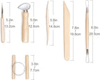 Nozomy Clay Tools,12PCS Pottery Clay Sculpting Tool Set