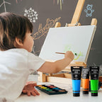 GOTIDEAL Acrylic Paint Metallic Rose Gold(120ml, 4.1 oz) Non Toxic Non Fading,Rich Pigments for Painters, Adults & Kids, Ideal for Canvas Wood Clay Fabric Ceramic Craft Supplies