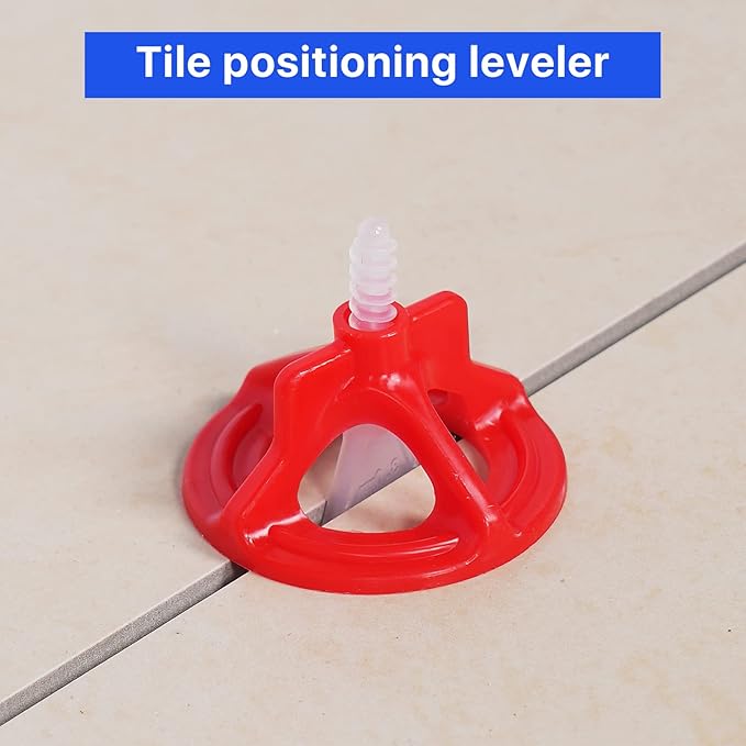 Professional Tile Leveling System Kit，Anti-Loosening Spacers/Wall, Bathroom Tiling - 1/32" Precision Alignment & Grout Spacing Tools(2000base, 1/32)