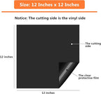 HTVRONT Matte Permanent Vinyl for Cutting Machine - 14 Pack 12" X 12" Permanent Adhesive Vinyl Sheets for Craft Projects, Color Adhesive Bundle Compatible with Cricut Cutting Machine, Silhouette Cameo