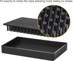 Model Painting Stand Base Holder and 12PCS Bendable Alligator Clip Stick Set Modeling Tools for Airbrush Hobby Model Parts