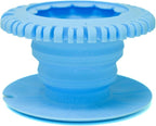 Paint Puck CollapsiBowl Paint Brush Cleaner Rinse Cup (Blue) – Collapsible Paint Water Cup & Brush Cleaner with Brush Holder, Squeegee Lips & Drip Tray for Acrylic, Watercolor & Art Supplies