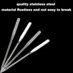 50 Pcs Sewing Machine Needles for Brother, Size 100/16 130/705H HAx1 Embroidery Machine Needles for Brother Sewing Machine (5 Pack of 10 Needles)