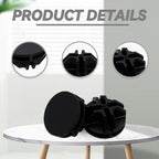 32 Pcs Black Plastic Connector, Wire Grid Cube Connector for Modular Closet Storage Organizer and DIY Wire Cube Storage Unit