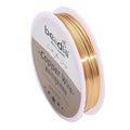 KC Gold Copper Wire 0.8mm Bead Cord for Bracelet Necklace Charm Beading Jewelry Making 9yard