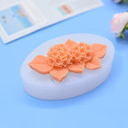Hydrangea Flower Silicone Mold for Candle Soap Fondant Chocolate Candy Cake Decorating Baking Pastry Polymer Clay