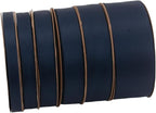 Double Side Satin Ribbon, Continuous 20 Yards,Use for Craft Bows Bouquet, Gift Wrapping, Wedding Decoration, Floral Arrangement (Dark Blue, 5/8 inch)