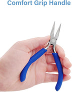 Jewelry Pliers, Needle Nose Jewelry Making Tools for Precision Crafting, Wire Bending and Repair