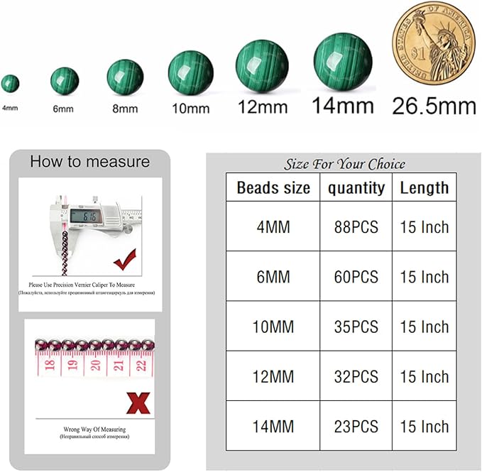 32PCS 12MM Natural Green Aventurine Stone Beads Energy Healing Beads for DIY Jewelry Bracelet Necklace Making for Jewelry Making15Inch…