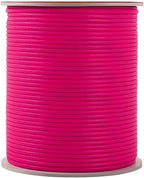 Mandala Crafts 2mm 109 Yards Hot Pink Cotton Waxed Cord for Jewelry Making Bracelet Cord Waxed String - Beading String Thread Jewelry Cords for Necklaces String