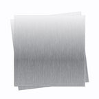 2 Pieces 6061 T651 Aluminum Sheet Metal 6 x 6 x 1/16Inch Thickness Rectangle Metal Plate, 1.5mm Aluminum Sheet, Plate for Crafting, Industry