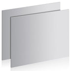 2 Pcs 16 Gauge Steel Sheets Metal Cold Rolled Steel Plate, 12" x 8" Weldable Metal Sheet for DIY Craft Projects, Industrial, Professional