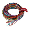 BNTECHGO 24 Gauge Silicone Wire Kit 10 Color Each 10 ft Flexible 24 AWG Stranded Tinned Copper Wire