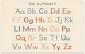 Alphabet Banner Playroom Decor Banner Canvas 21 in x 33 in Hanging Flag Perfect for Kids Nursery and Playroom Wall Stylish Room Decor for Boys and Girls