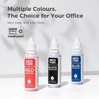 Premium Stamp Ink, Quick-Drying and AP-Certified Non-Toxic Refill Ink for Self-Inking Stamps, Date Stamps and Stamp Pads(Blue, 1oz)