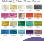 Artistic Wire, 20 Gauge Tarnish Resistant Colored Copper Craft Wire, Purple, 15 yd