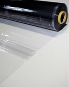 Metro Screenworks Tinted Clear Vinyl Roll (Partial) - Tinted Clear Marine Vinyl 10 Gauge Sheet - 54-in x 80 Yards - Double Polished Heavy Duty Plastic Sheeting for Windows, Boats, Greenhouse, & More