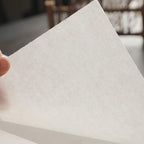 MEGREZ Roll Pack Xuan Paper Thicken Calligraphy Xuan Paper Sumi Paper for Practice Chinese Japanese, 35cm x 100m(13.8in x 328ft), Half Raw Ripe Xuan Paper, White