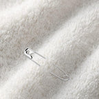 200 PCS 1.1 Inch Heavy Duty Silver Metal Sewing Pins for DIY Crafts Jewelry Making Baby Clothing, Nickel Plated