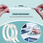 2 Rolls 10mm x33m(108ft) Clear Heat Tape,Transparent High Temperature Heat Resistant Tape,Heat Transfer Tape for Heat Press and Sublimation,Heat Transfer Vinyl,No Residue
