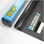 BDF EXNA20 Exterior Window Film Daytime Privacy and Heat Control Natural Black 20 (Dark) - 24in X 24ft