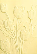 BAOFALI 3D Flowers Theme Plastic Embossing Folders Tulip for DIY Scrapbooking Photo Album Card Paper Craft Decoration for Card Making,Embossing Template Paper Card Embossing Stencil