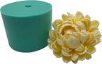3D Chrysanthemum Flower Candle Wax Silicone Mold, DIY Resin Epoxy Flower Craft Molds Aroma Gypsum Polymer Decoration Arts Silicone Mould