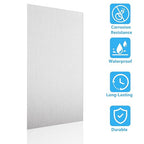 8 Pack 6061 T651 Aluminum Sheet Metal 6 x 12 x 1/32 Inch (0.8mm) Aluminum Plate Covered with Protective Film, 1MM Heat Treatable Rectangle Aluminumm Metal Plate Engraving Blanks for Crafting