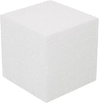 Crafare 2x2x2 Inch Foam Square Blocks 24Pack Mini Square Cubes for Sculpting Polystyrene Cubes for School Crafting Modeling Art Projects