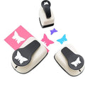 Butterfly Punch, Butterfly Hole Punch, Butterflies Paper Punch, Hole Puncher for Paper Crafts, Cardstock, Scrapbooks, 1 inch, 5/8 inch, 3/8 inch Paper Punches for Crafting