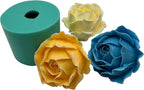 3D Rose Flower Soap Candle Wax Mold Resin Epoxy Decorated Craft Silicone Molds Chocolate Mousse Cake Mould