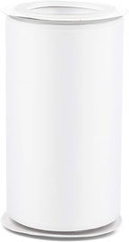 Humphrey's Craft 4 Inch White Double Faced Satin Ribbon - 5 Yards White Ribbon for Crafts Gift Wrapping Cutting Ceremony Decoration Sewing Chair Sash Wedding and Dining Tables.