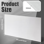 1 Pcs 430 Stainless Steel Sheet Metal 12 x 4 Inches 24GA Metal Plates Panel #4 Brushed Finish Magnetic Mount Board Wall Food Truck Restaurant Crafting Kitchen Floor Trailer Garage Gym