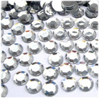 The Crafts Outlet 144pc Flatback Acrylic Rhinestones Round 10mm - Jet Black