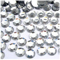 The Crafts Outlet 144pc Loose Flatback Acrylic Rhinestones Round 10mm - Flatback Crystal Clear